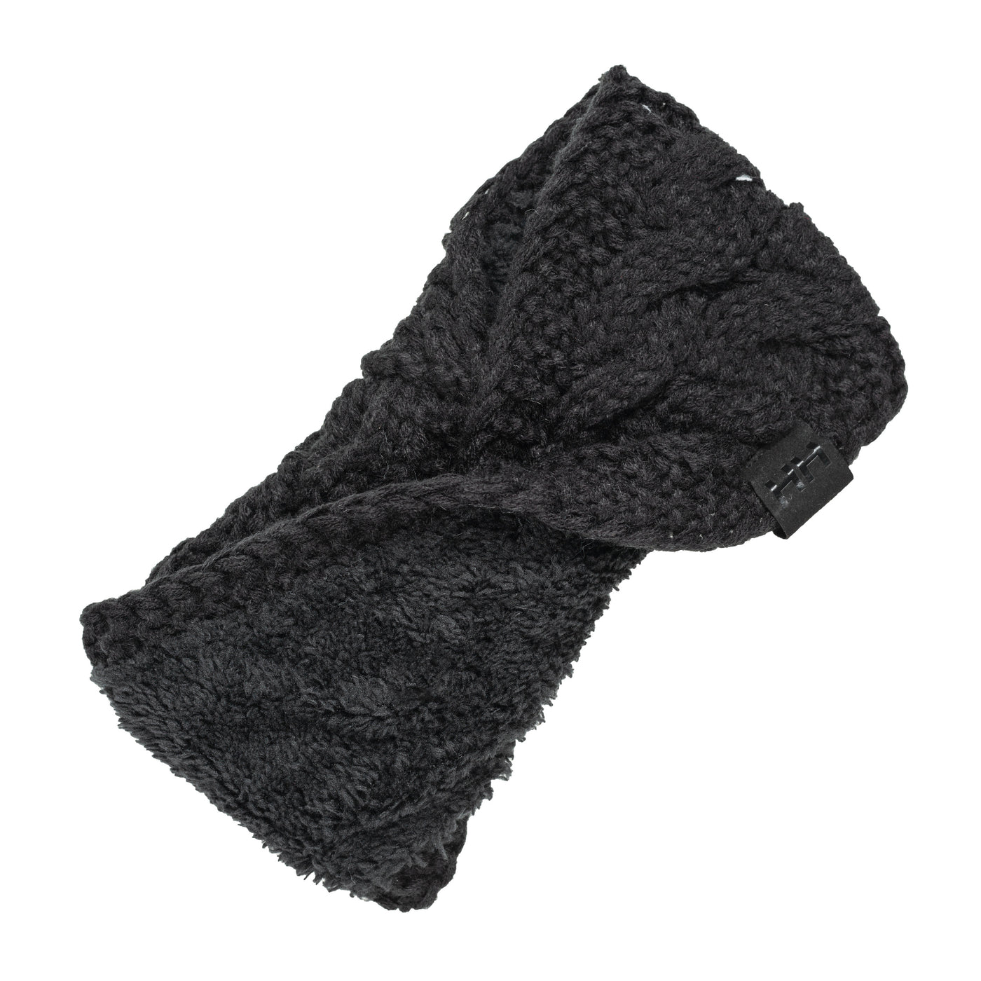 Black Thermal Knit Headband