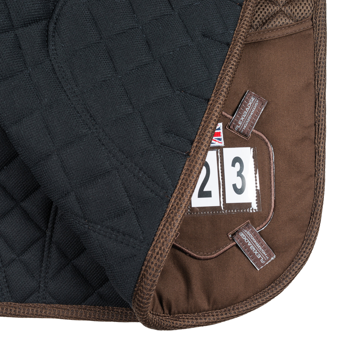 2-1 Brown Competition Dressage Pad & Kit