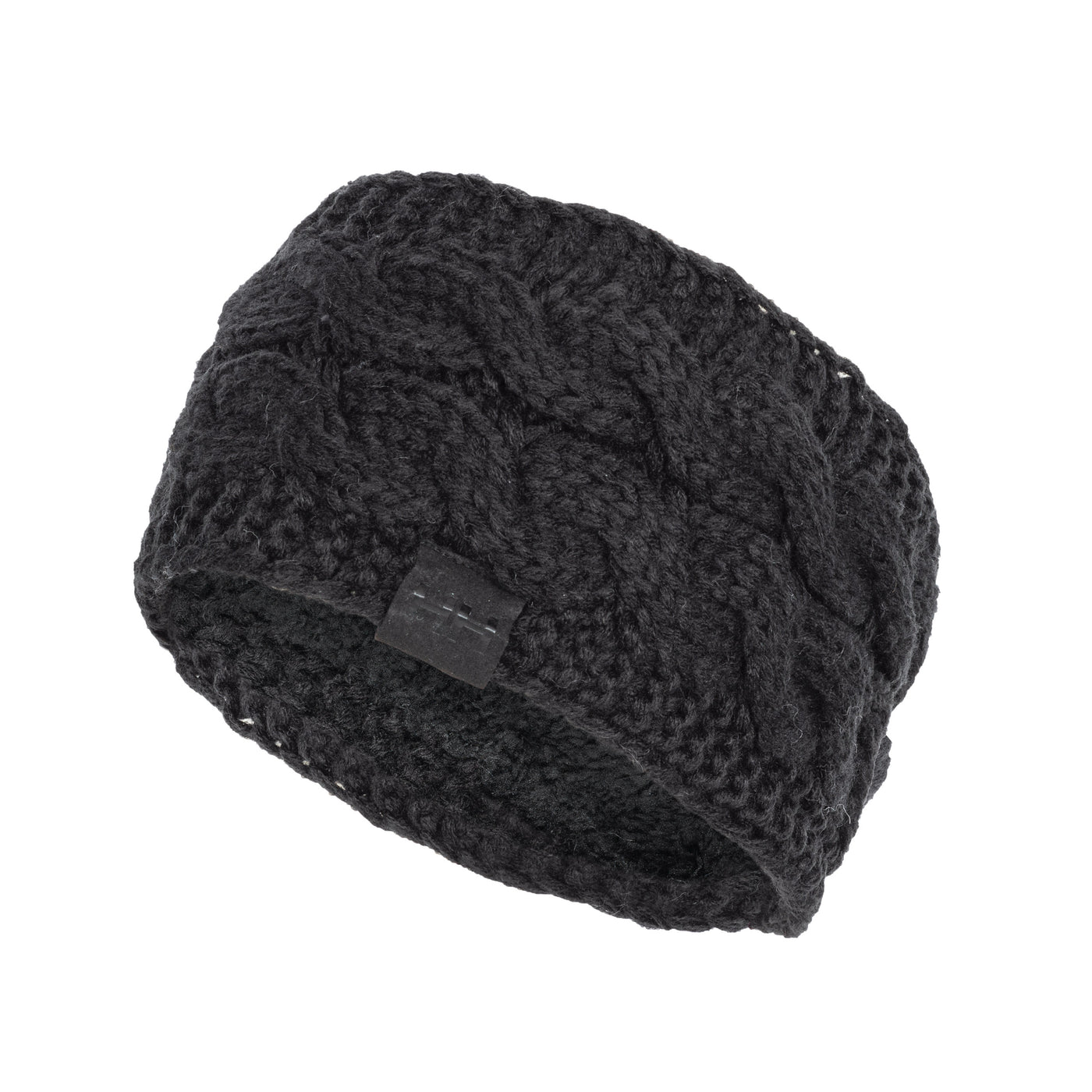 Black Thermal Knit Headband