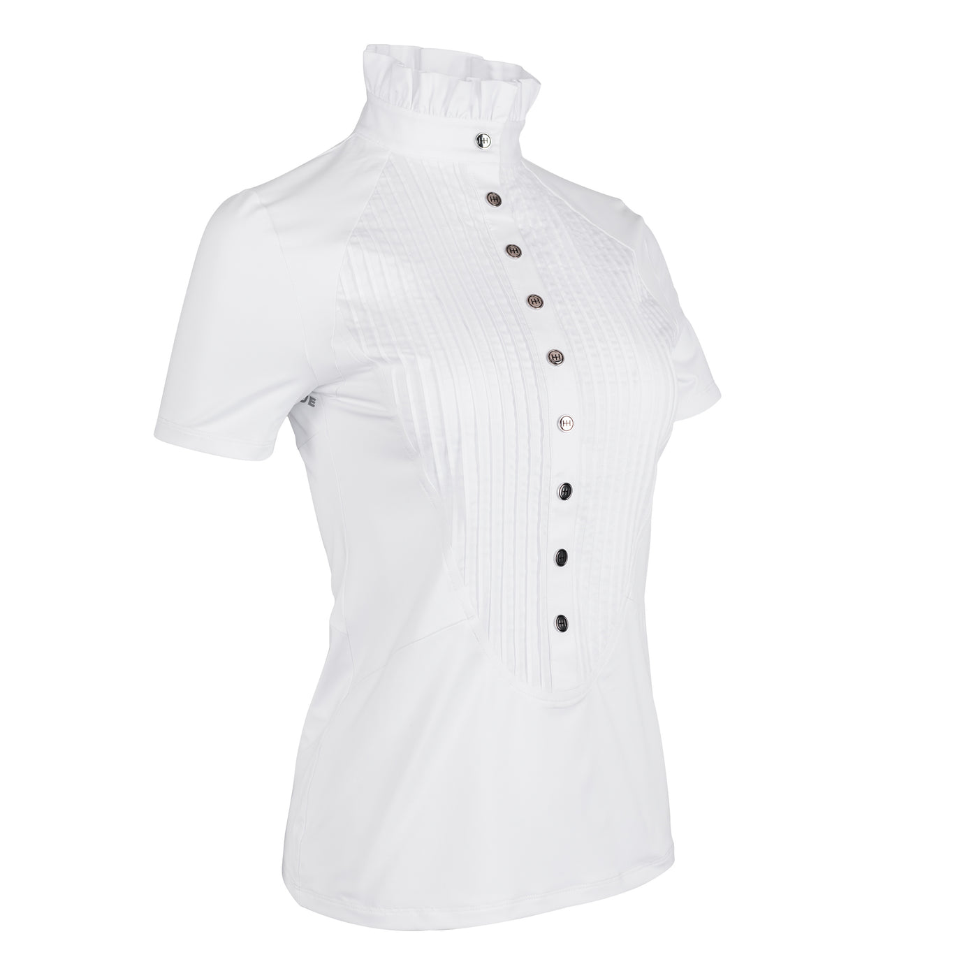 White Short Sleeve Tudor Shirt