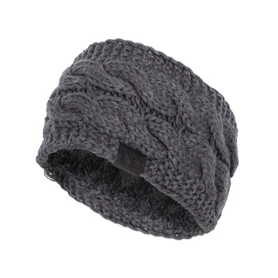 Grey Thermal Knit Headband