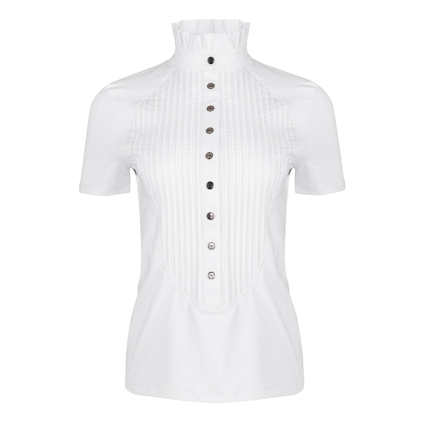 White Short Sleeve Tudor Shirt - PREORDER