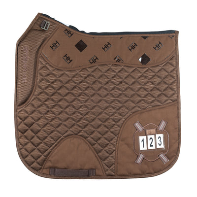 2-1 Brown Competition Dressage Pad & Kit