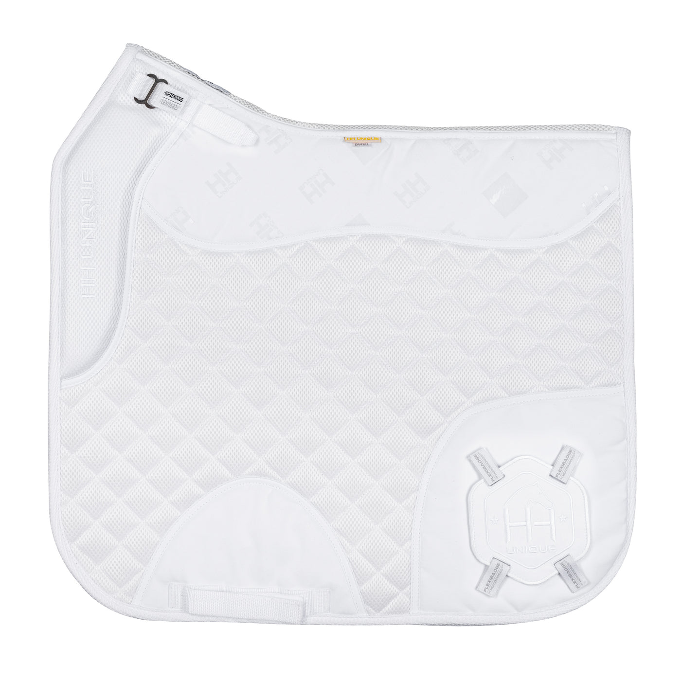 2-1 White Competition Dressage Pad & Kit - 6 Colours Available