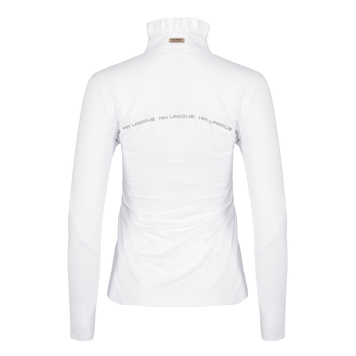White Long Sleeve Tudor Shirt