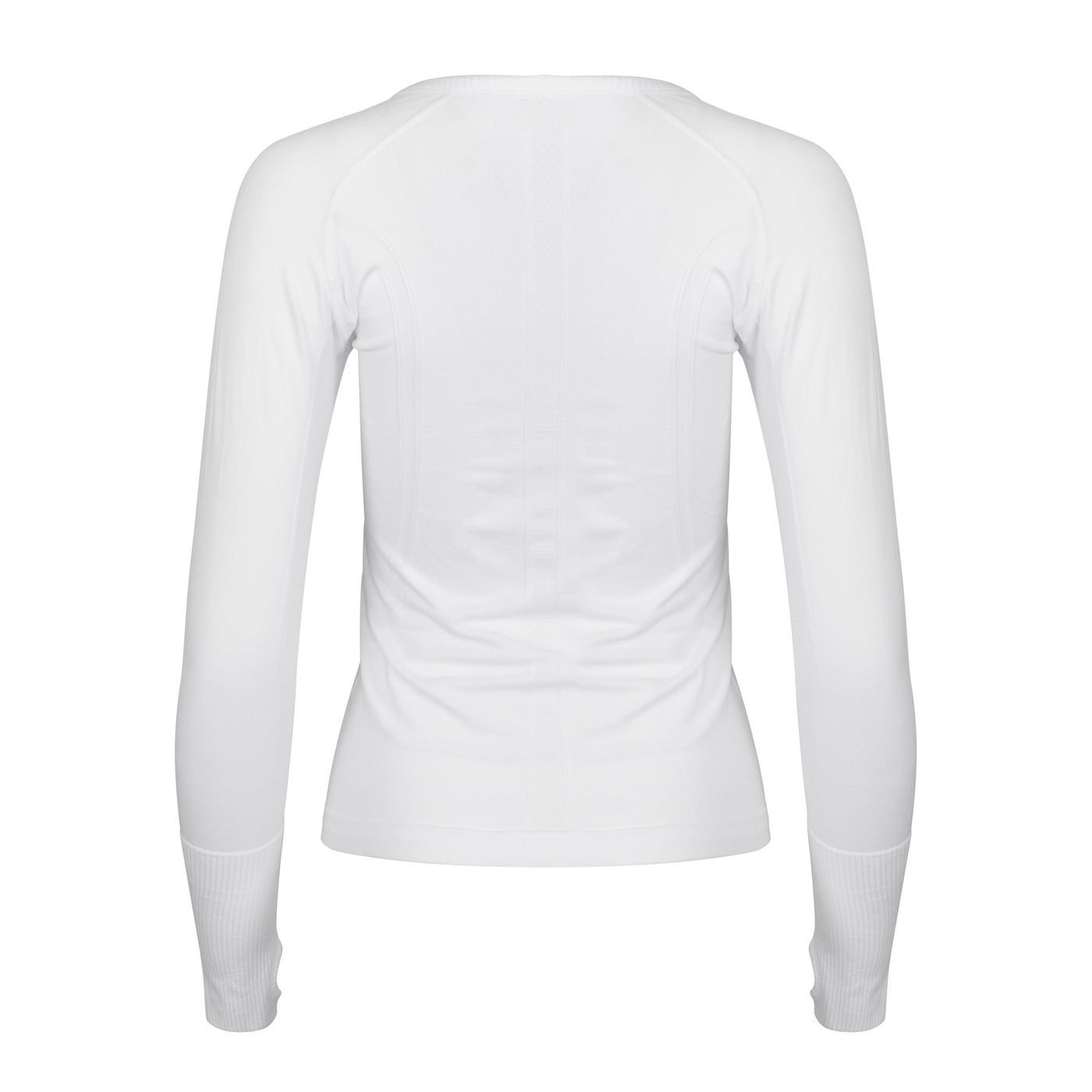 White Long Sleeve Vest Top - PREORDER
