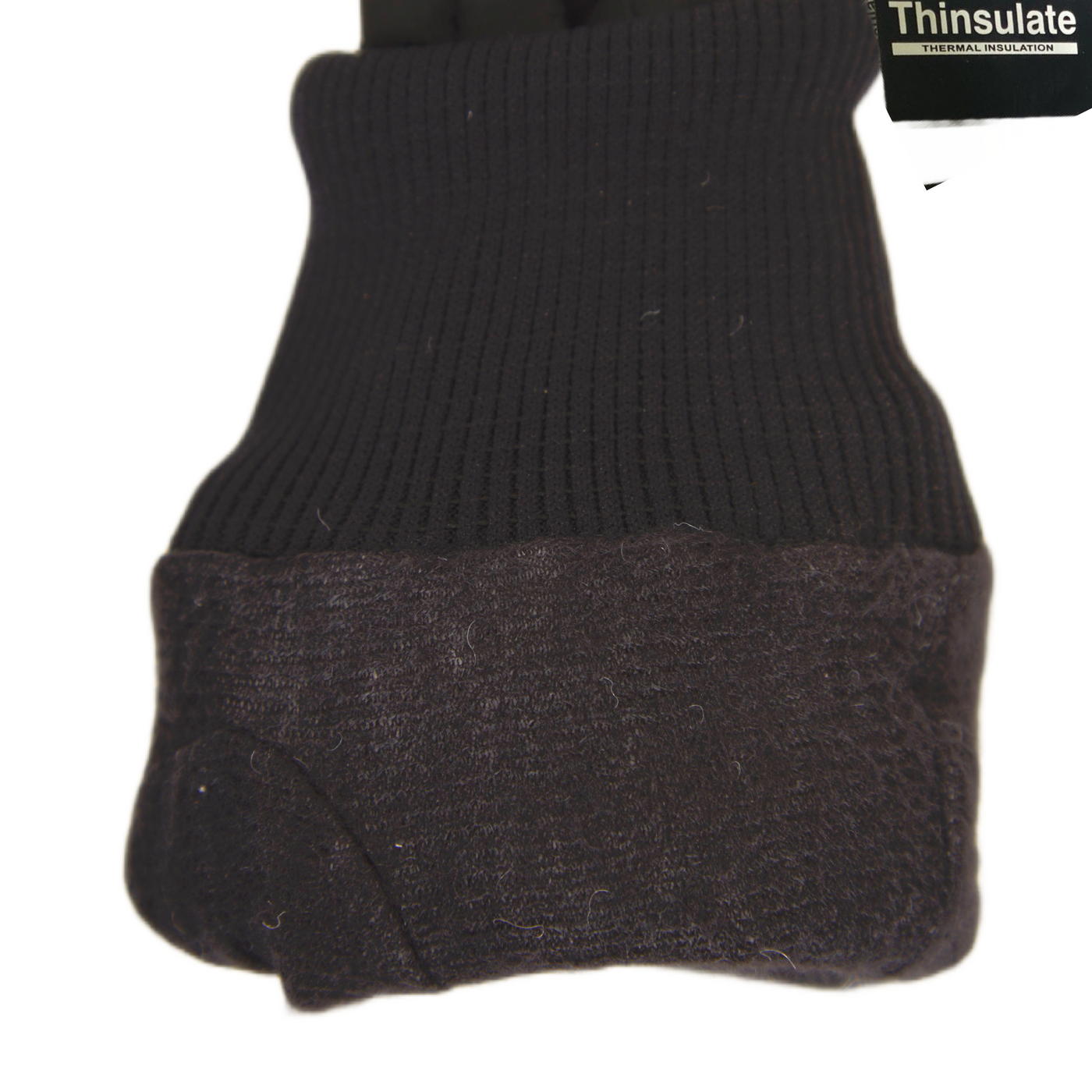 Black Dual Thermal Winter Gloves