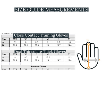 Black CC Thinsulate Training Gloves