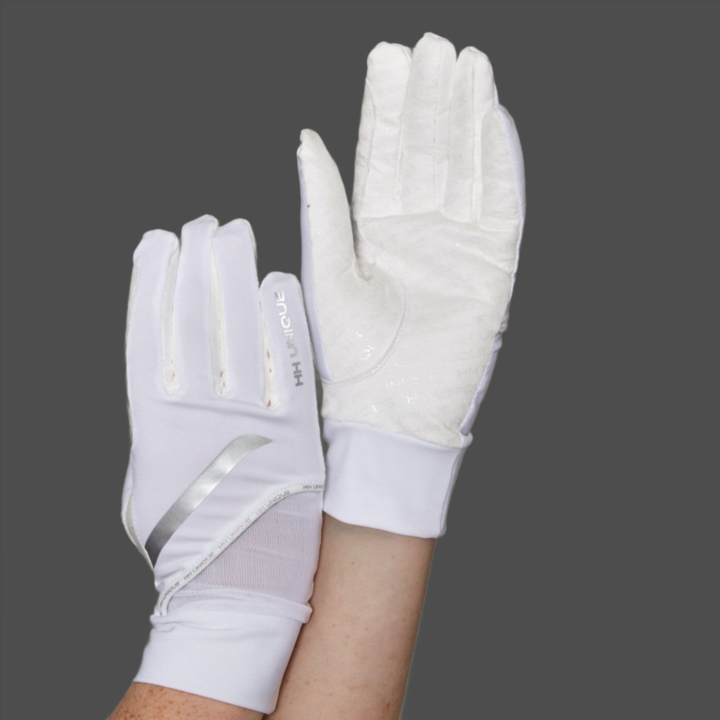 Competition White AirGrip Gloves - Horzehoods