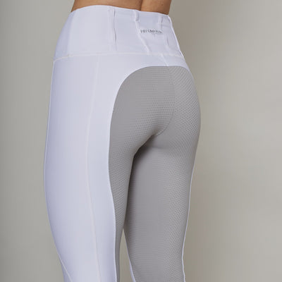 White Grey Competition Leggings